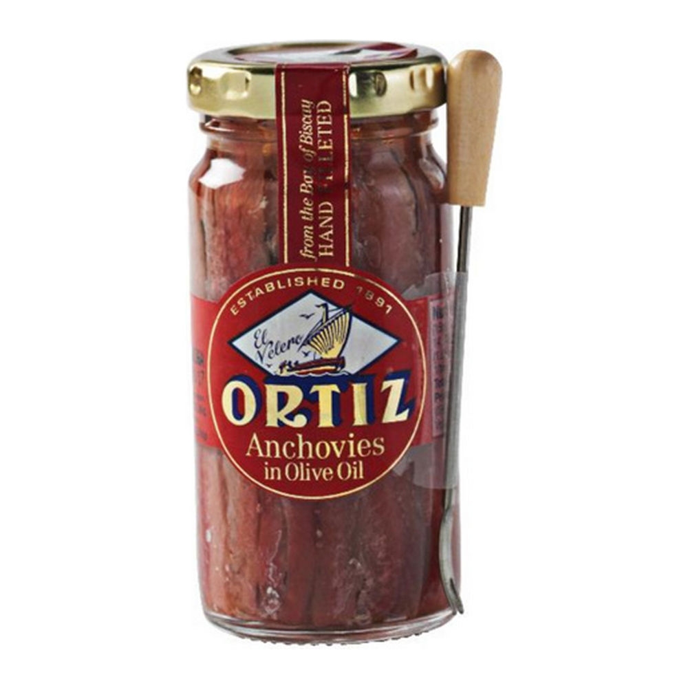 Ortiz | Ansjovis Filets In Olijfolie | 95 gram