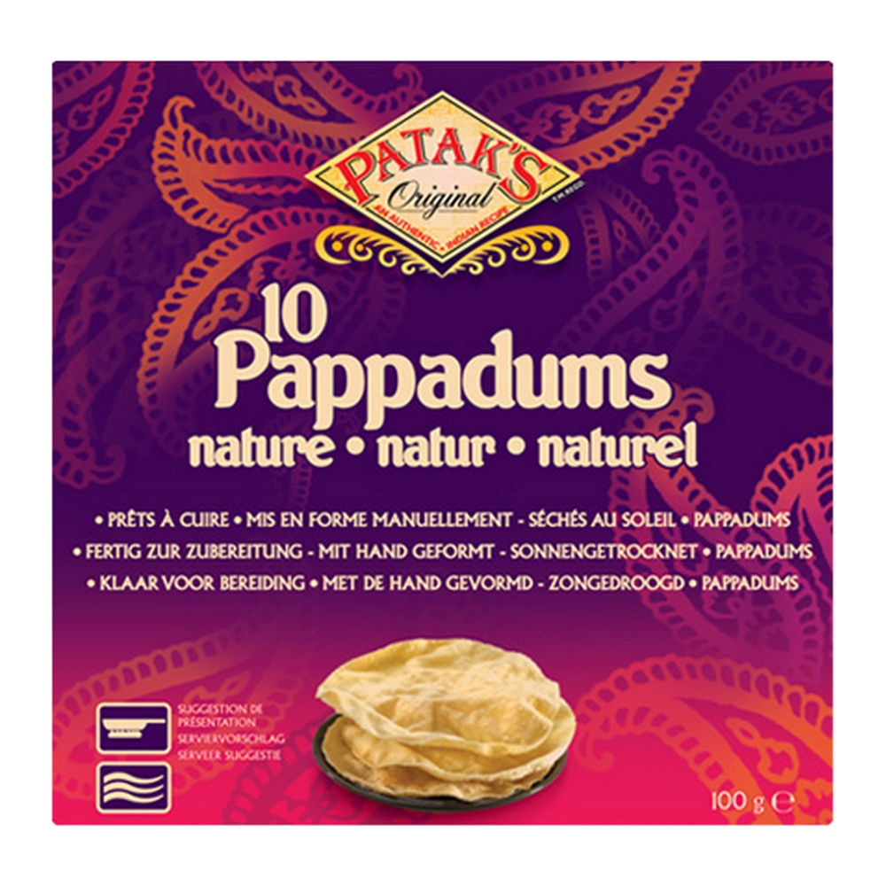Patak's | Pappadum Naturel | 100 gram