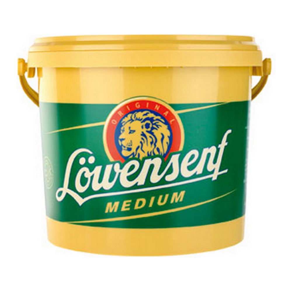Lowensenf | Mosterd Medium | 5000 gram