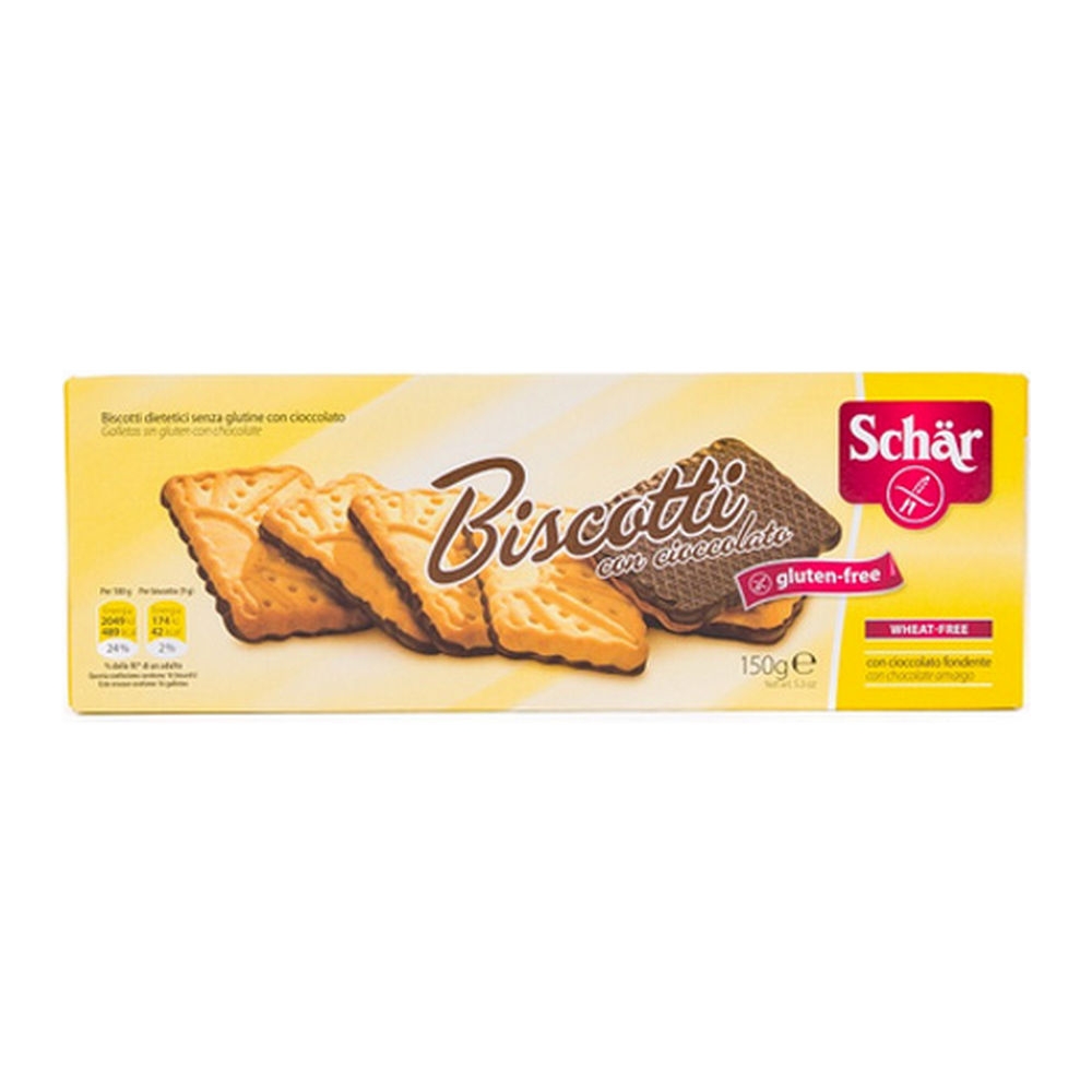 Schar | Biscotti Con Cioccolato | 150 gram
