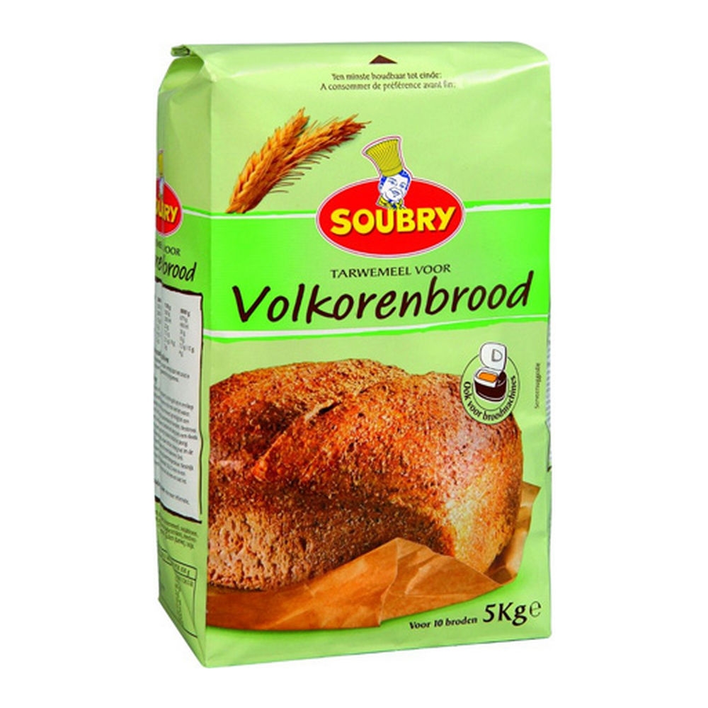 Soubry | Tarwebloem Voor Volkorenbrood | 5000 gram