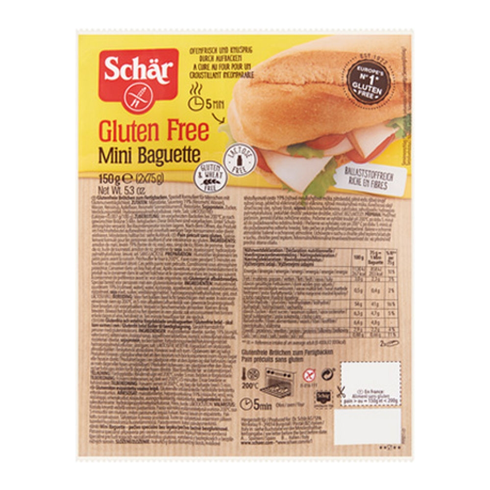 Schar | Glutenvrije Mini Baguette | 2 stuks