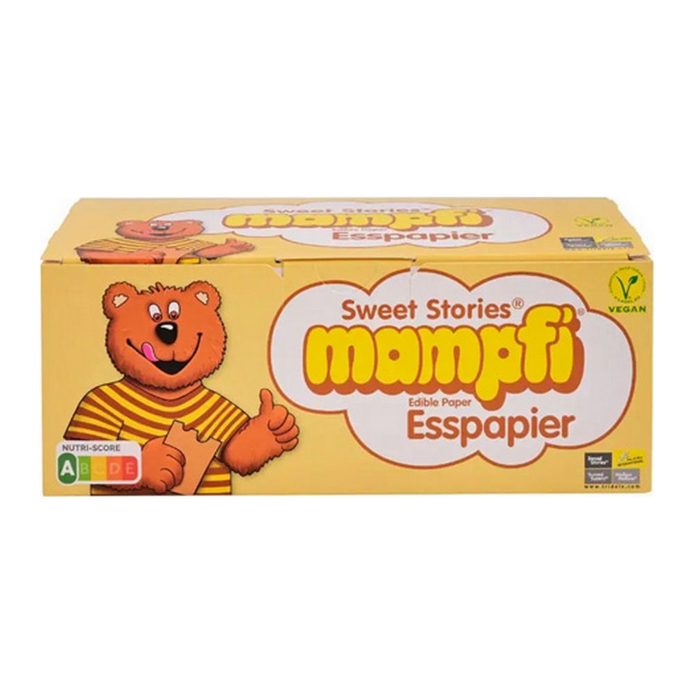Mampfi | Eetpapier Met Karamelsmaak | 200 stuks