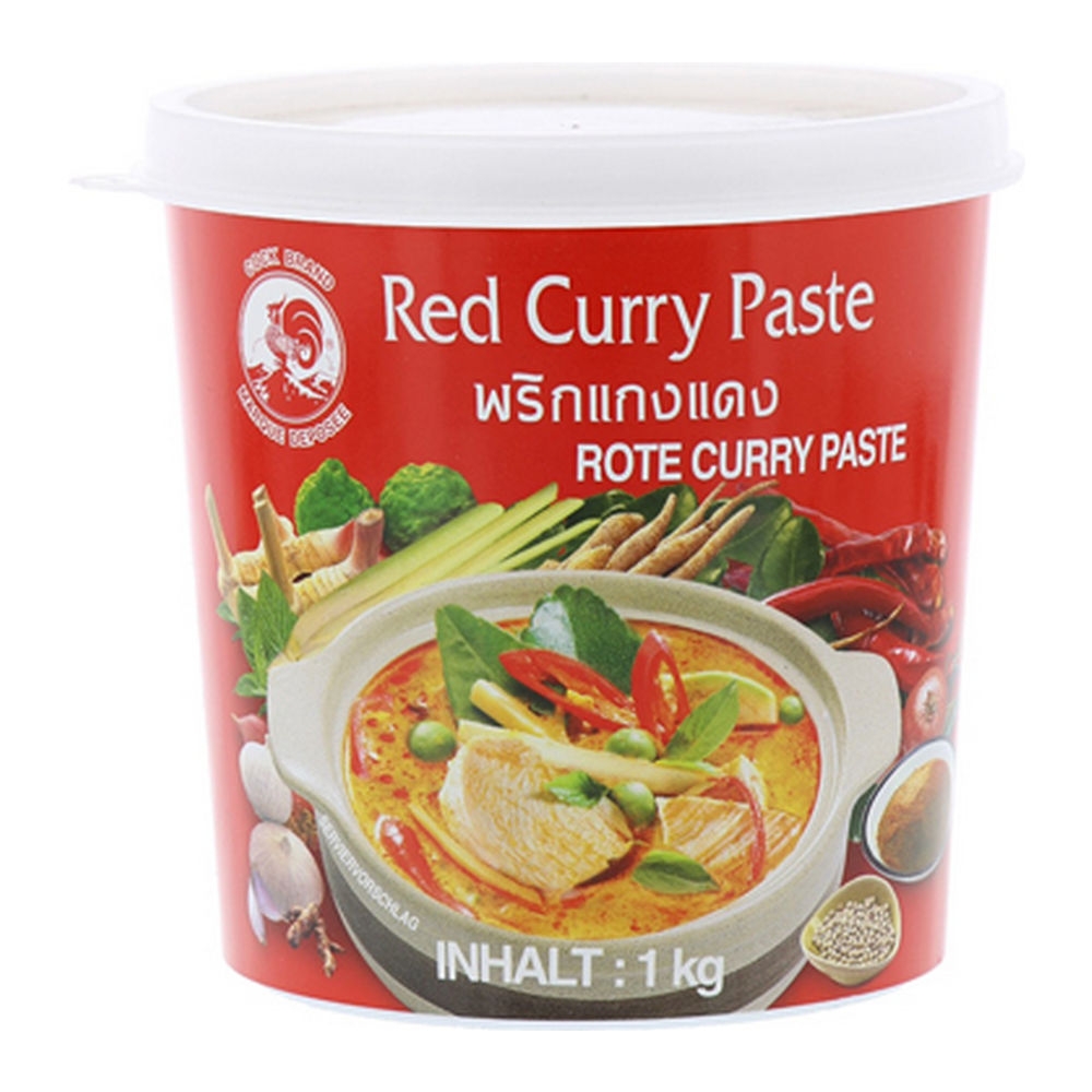 Cock Brand | Rode Currypasta | 1000 gram