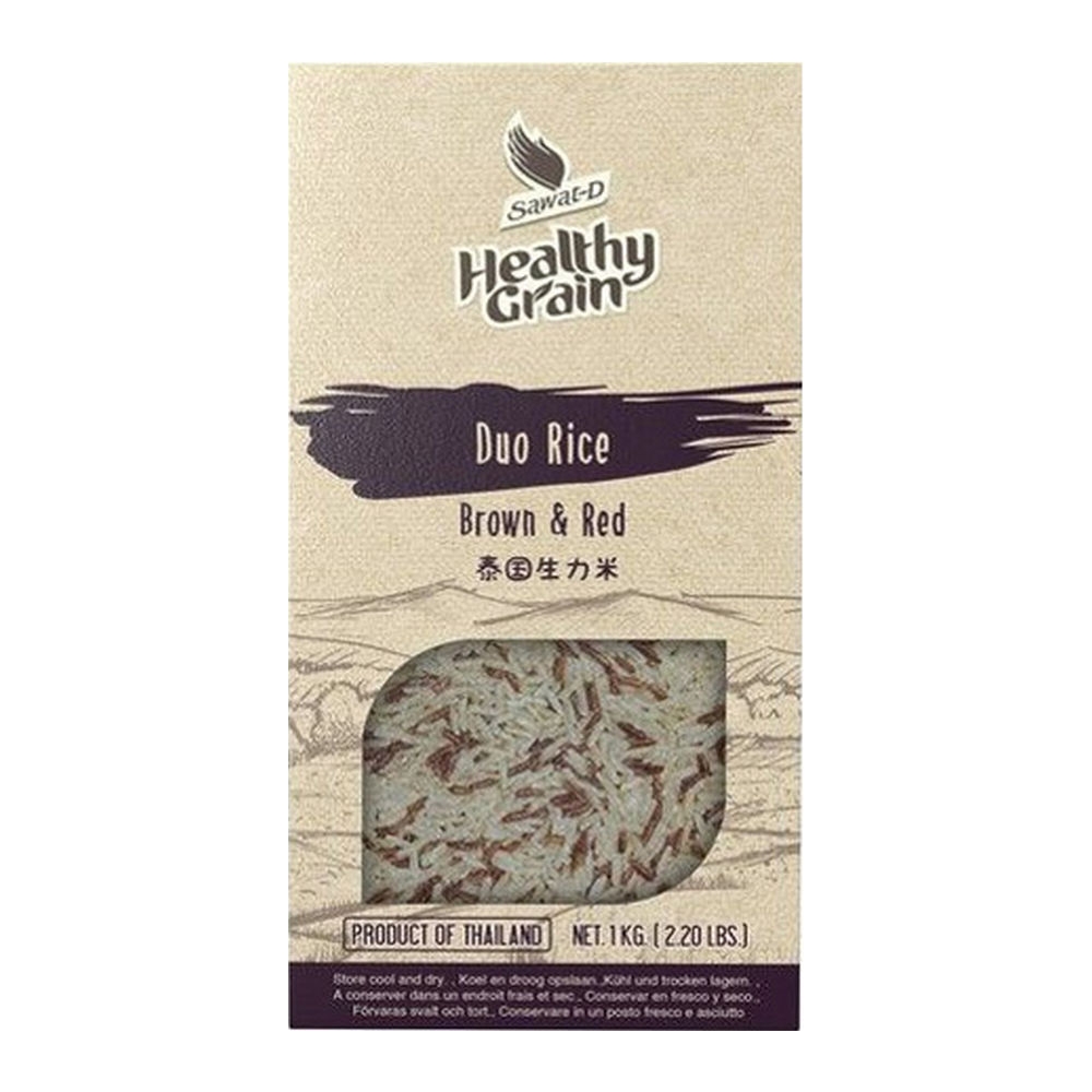 Sawat-d | Duo Rice (Bruine & Rode Rijst) | 1000 gram