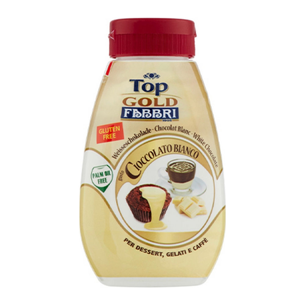 Fabbri | Mini Topping Witte Chocolade | 165 ml