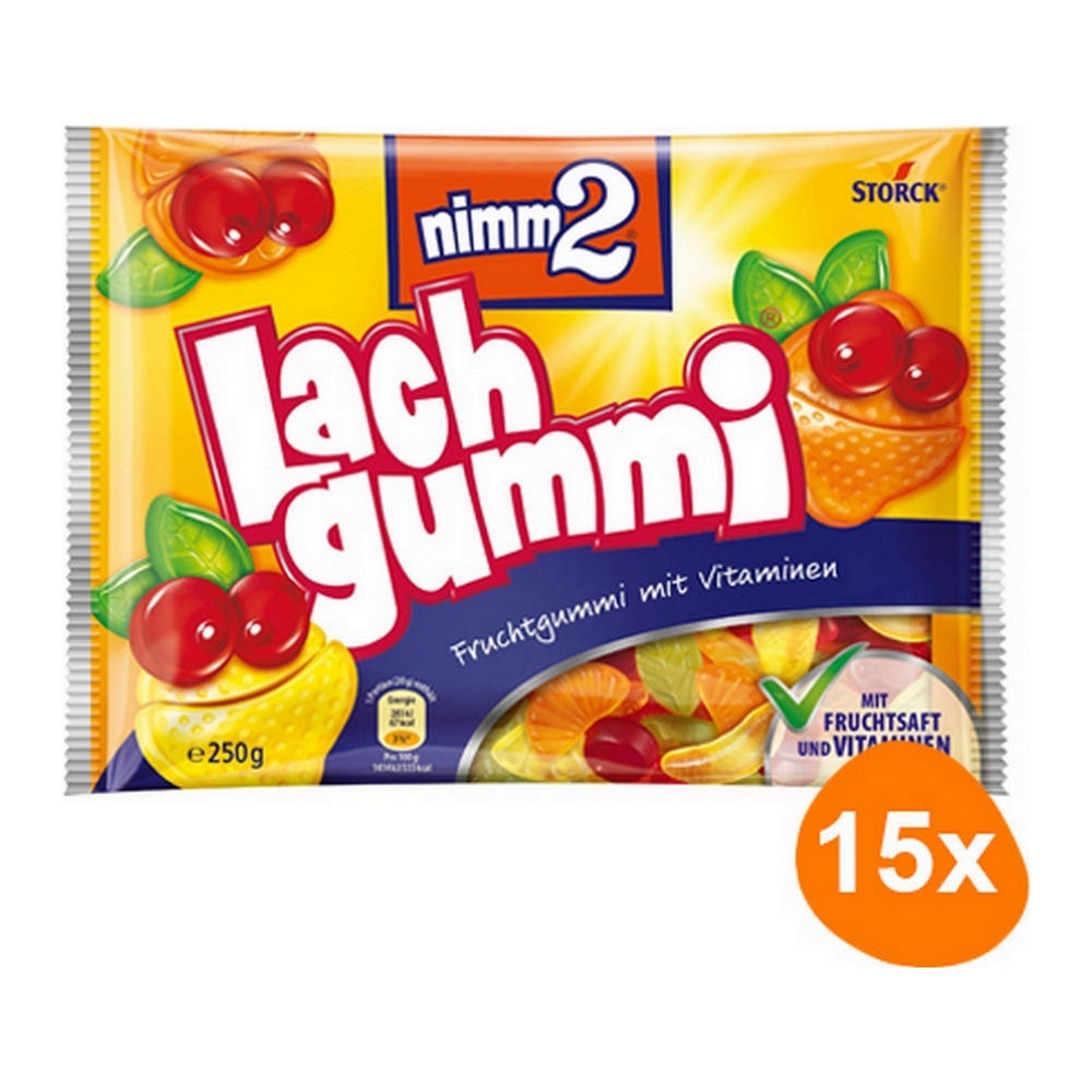 Nimm2 | Lachgummi | 15 x 250 gram