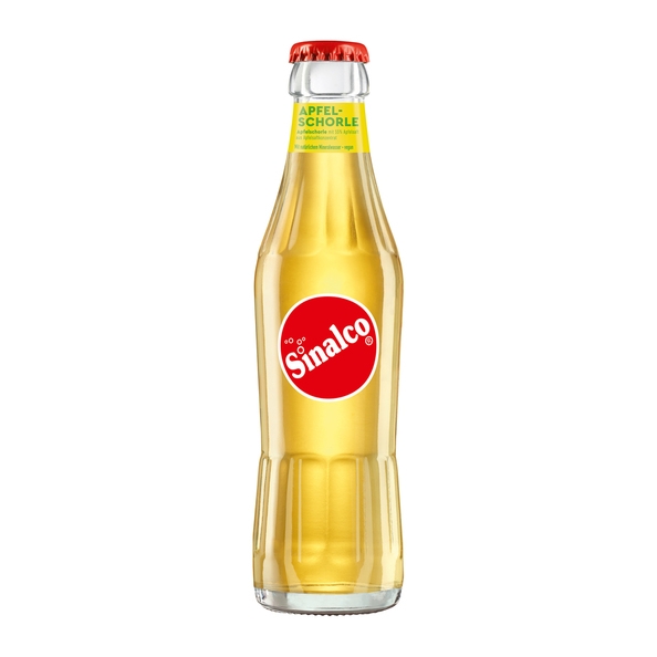 Sinaspril | Sinalco Apfelschorle Fles | 24 x 33 cl