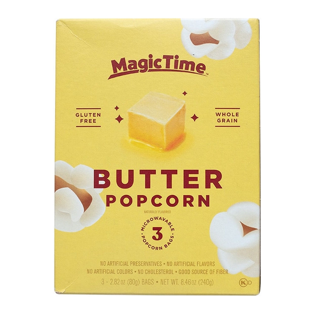 Magic Time | Butter Popcorn | 6 x 240 gram