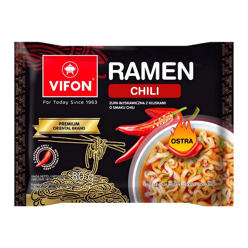 Vifon | Ramen Chili | 12 x 80 gram