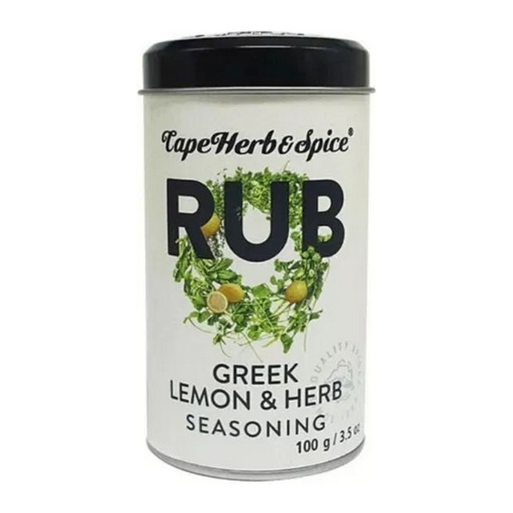 Cape Herb & Spice | Rub Greek Lemon & Oregano | 100 gram