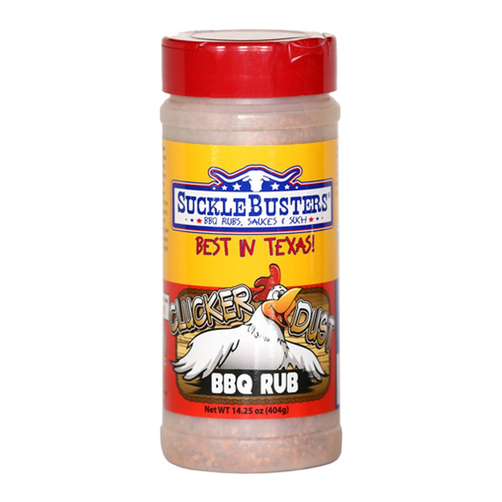 SuckleBusters | Clucker Dust Bbq Rub | 404 gram
