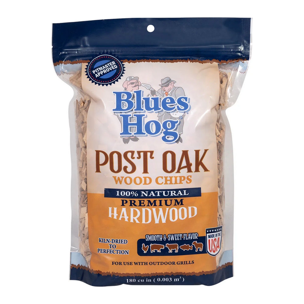 Blues Hog &VerticalLine; Post Oak Wood Chips &VerticalLine; 3 liter
