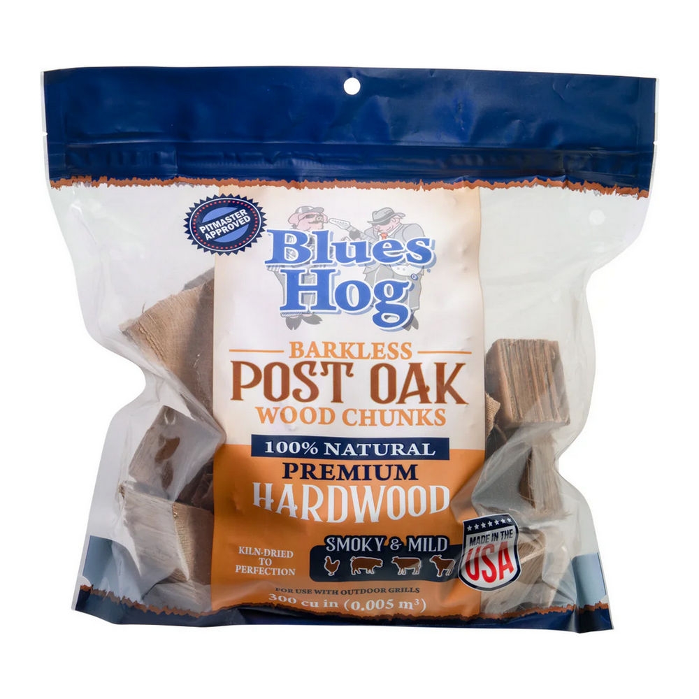 Blues Hog &VerticalLine; Post Oak Wood Chunks &VerticalLine; 3 liter