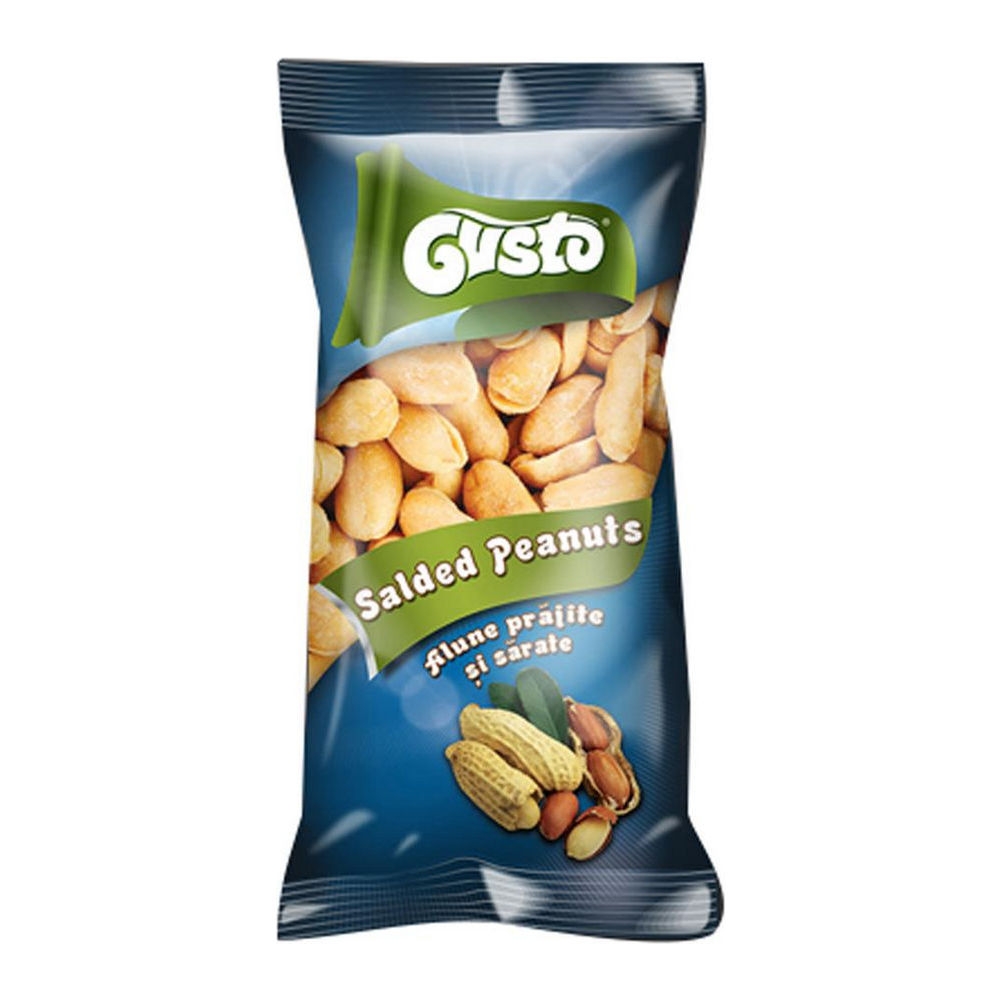Gusto | Roasted And Salty Peanuts | 15 x 45 gram