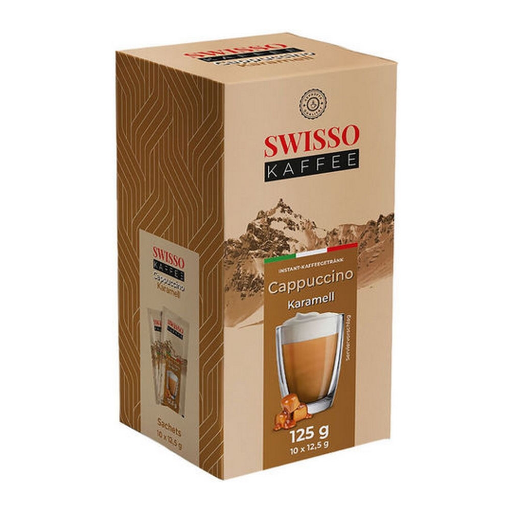 Swisso &VerticalLine; Koffie Cappuccino Karamel &VerticalLine; 10 x 10 sachets
