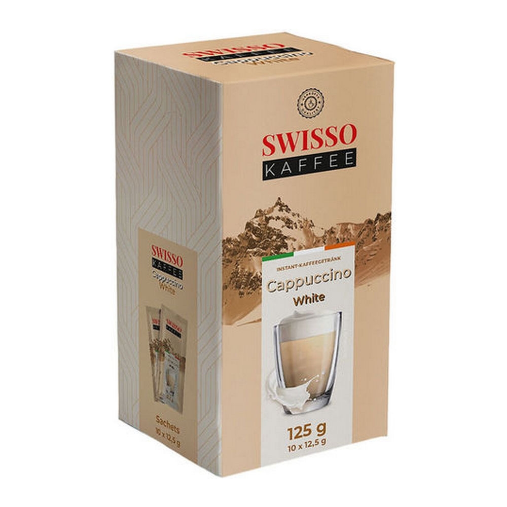 Swisso &VerticalLine; Koffie Cappuccino White &VerticalLine; 10 x 10 sachets