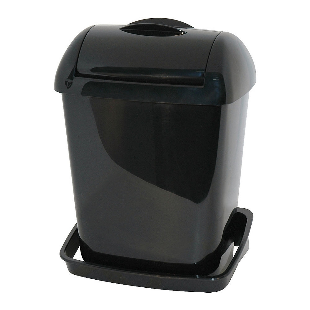 Euro Products | Mini Hygiënebak | Zwart | Inhoud: 8 liter afbeelding