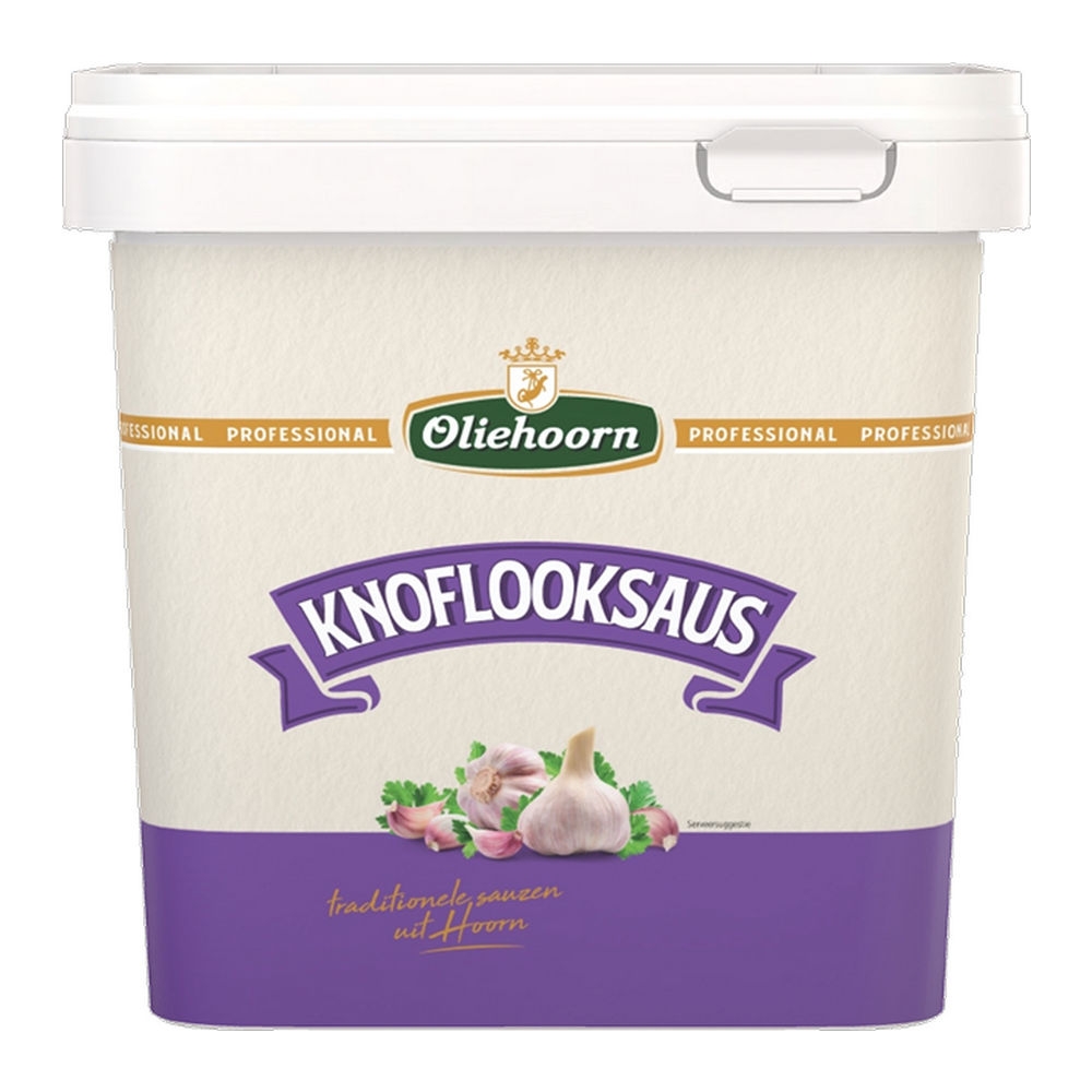 Oliehoorn | Knoflooksaus | 2,5 liter
