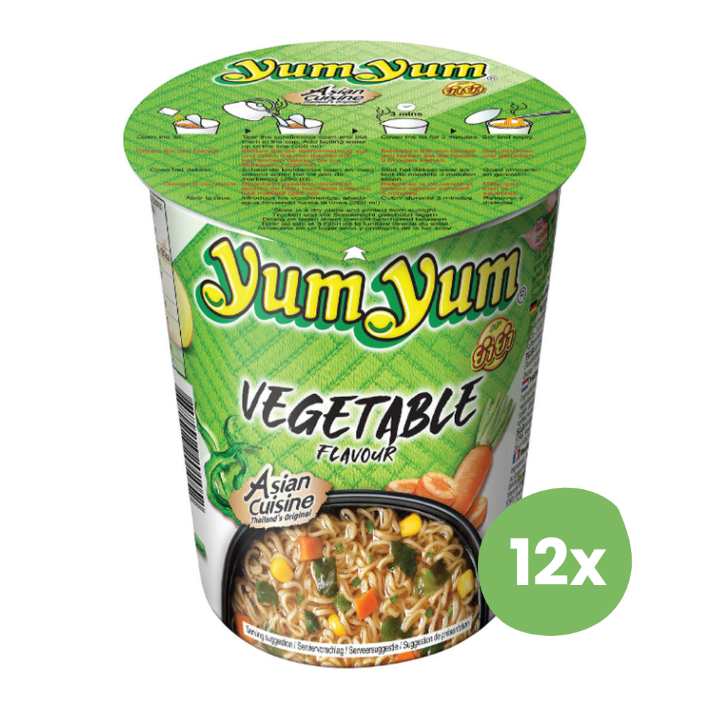 YumYUm | Groenten Noedels Soep | 12 x 70 gram