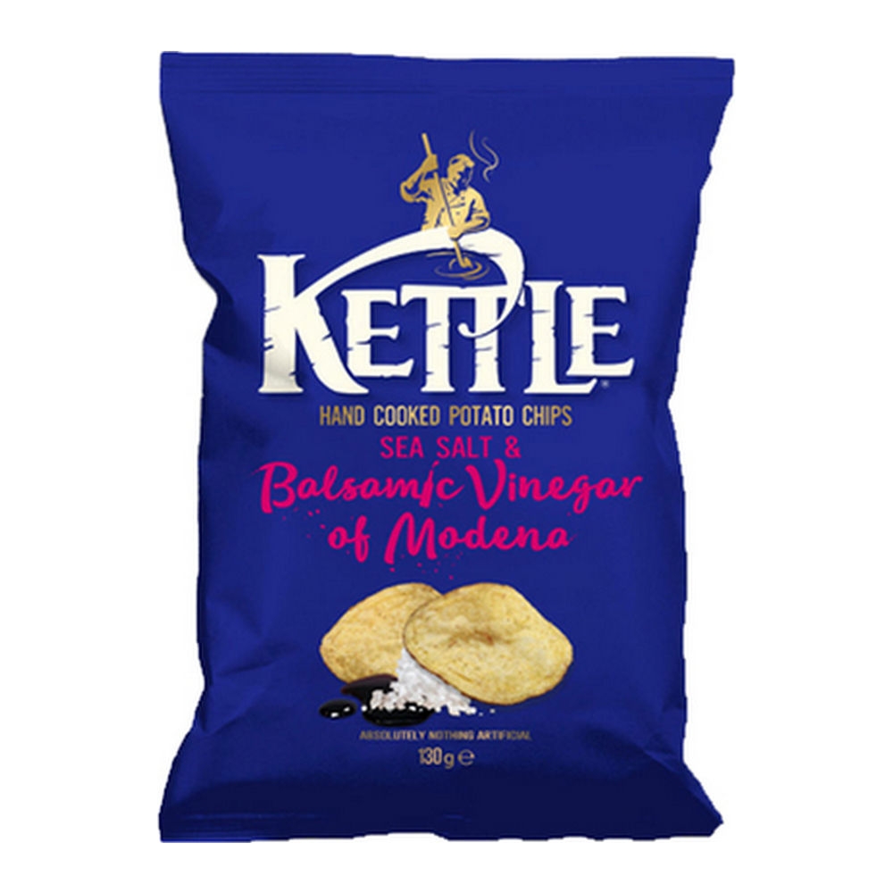 Kettle Chips | Balsamico Vinegar | 10  x 130 gram