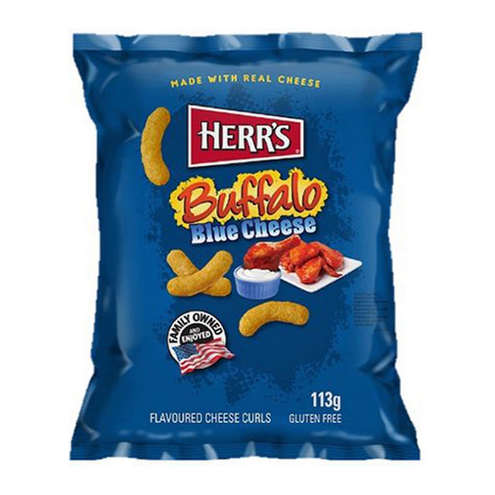 Herr's | Buffalo Blue Curls | 12 x 113 gram