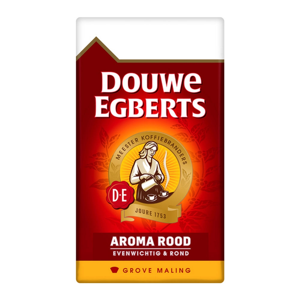 Douwe Egberts  Aroma rood (grove maling) - 6x 500g