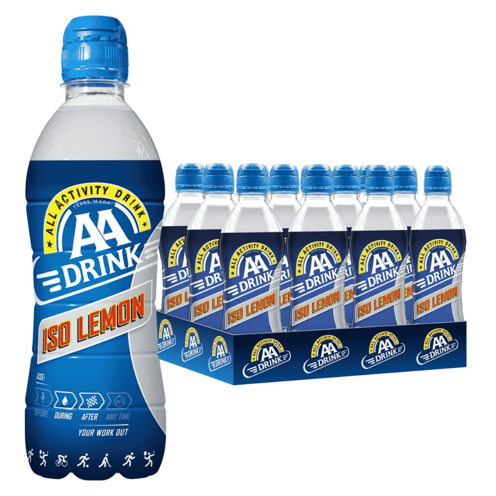 AA Drink | Iso | Lemon | Petfles | 12 x 0.5 liter