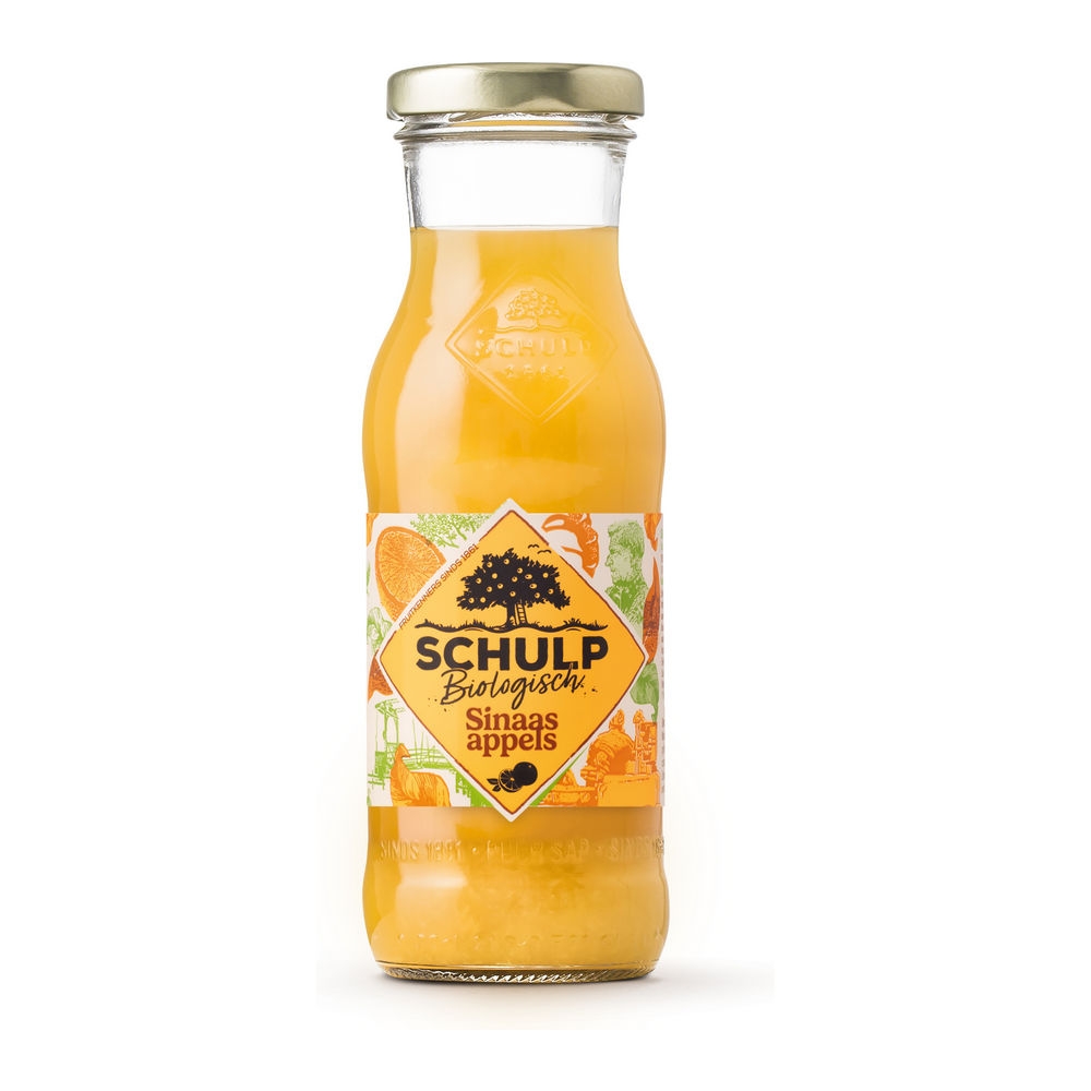 Schulp | Biologische Sinaasappelsap | 15 x 0.2 liter