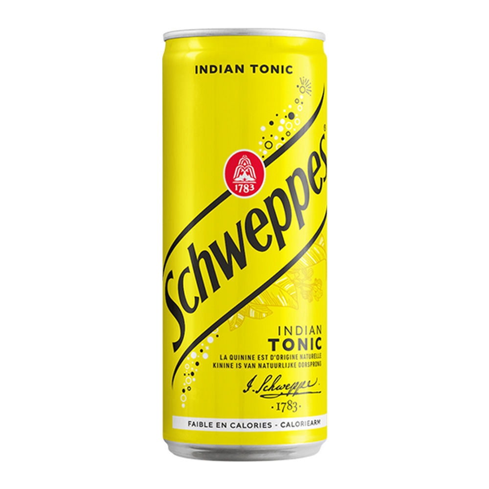 Schweppes Tonic blik, 33 cl 24 stuks afbeelding