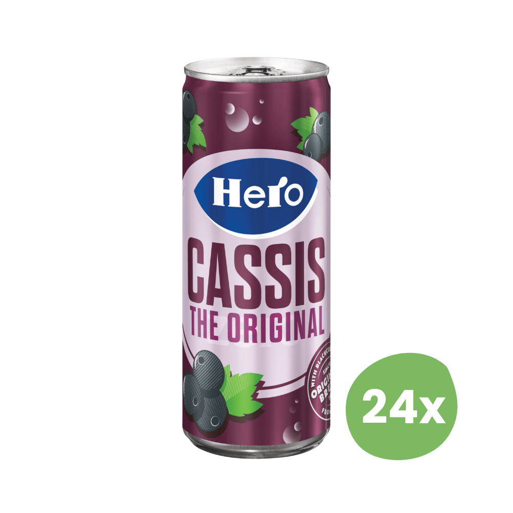 Hero | Cassis | Small | 24 x 250 ml