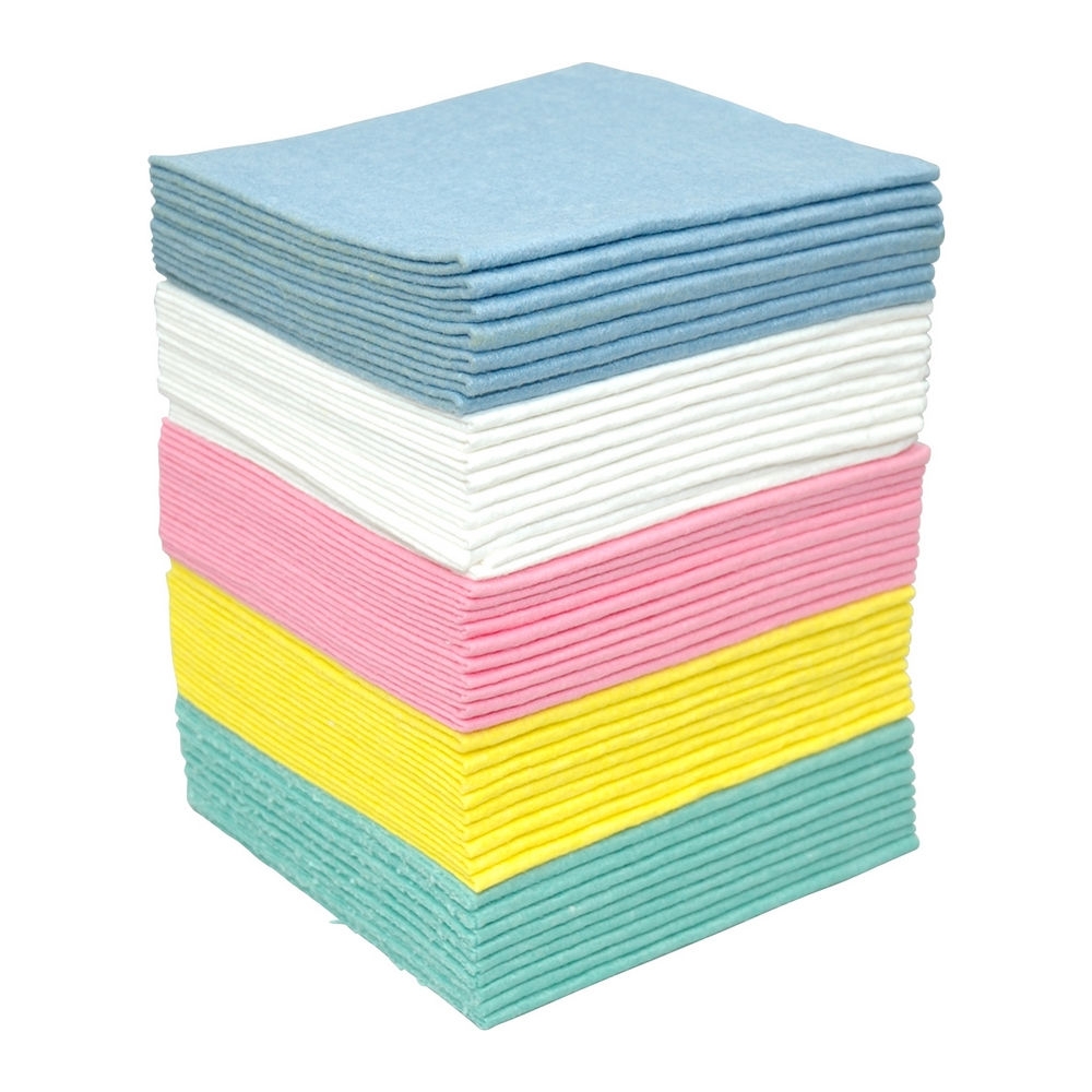 MTS Euro Products Euro Products | Reinigingsdoek | Blauw | 38 x 40 cm | Doos 200 stuks