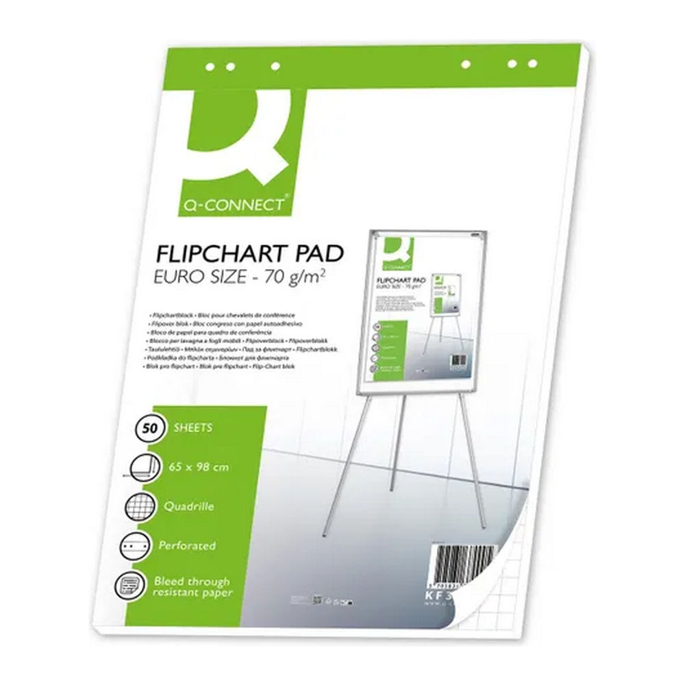 Q-Connect | Flip-Overblok 65 X 98 Cm | 2 stuks