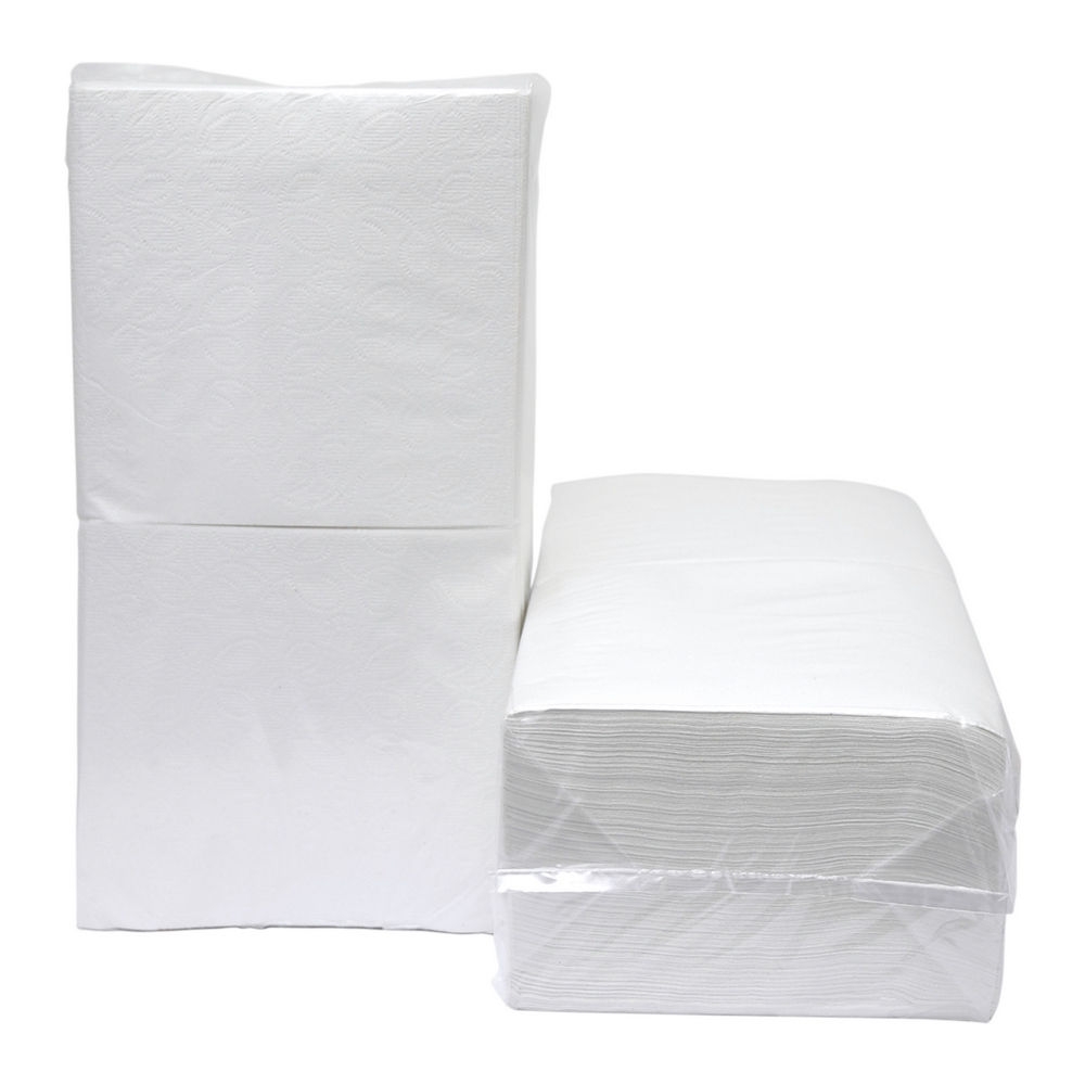 Euro Products | Servetten | Wit | 33 x 31 cm | Doos 9 x 500 stuks