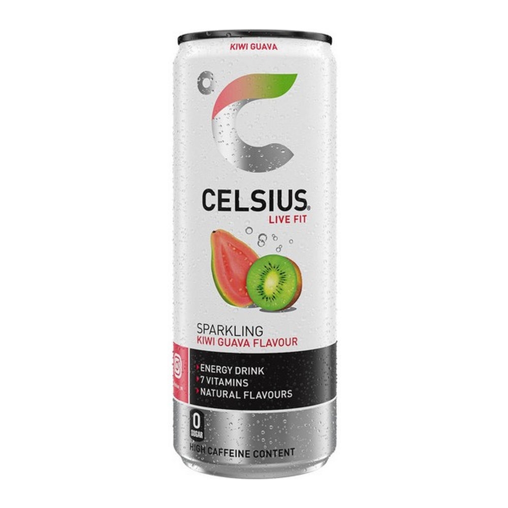Celsius | Kiwi Guava | Blik | 12 x 250 ml afbeelding