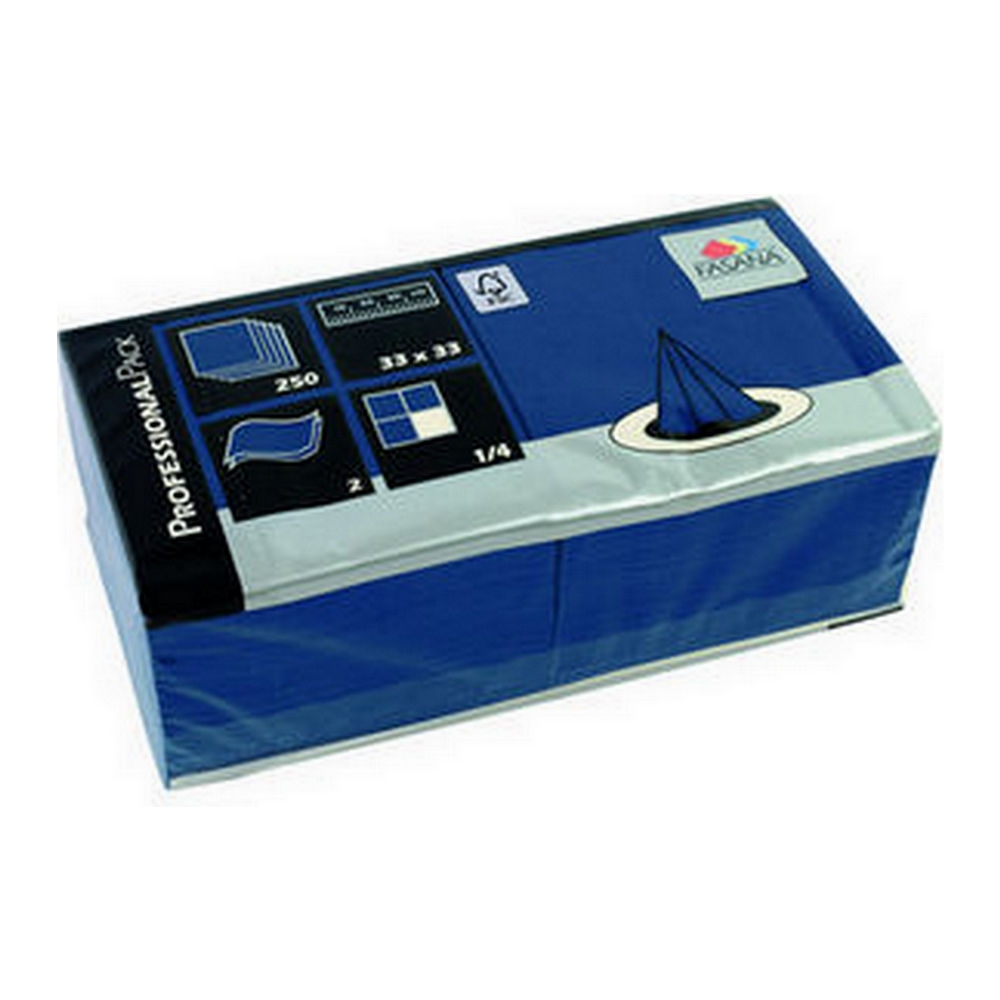 Weco Tissue Servet blauw 250 st. 33 cm.