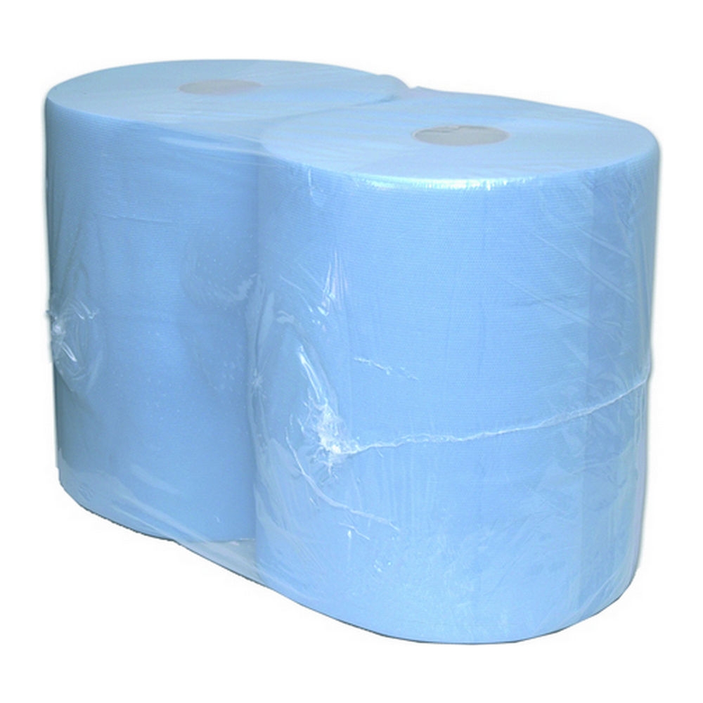 Euro Products | Industriepapier | Blauw verlijmd 2-laags | 2 x 380 meter afbeelding