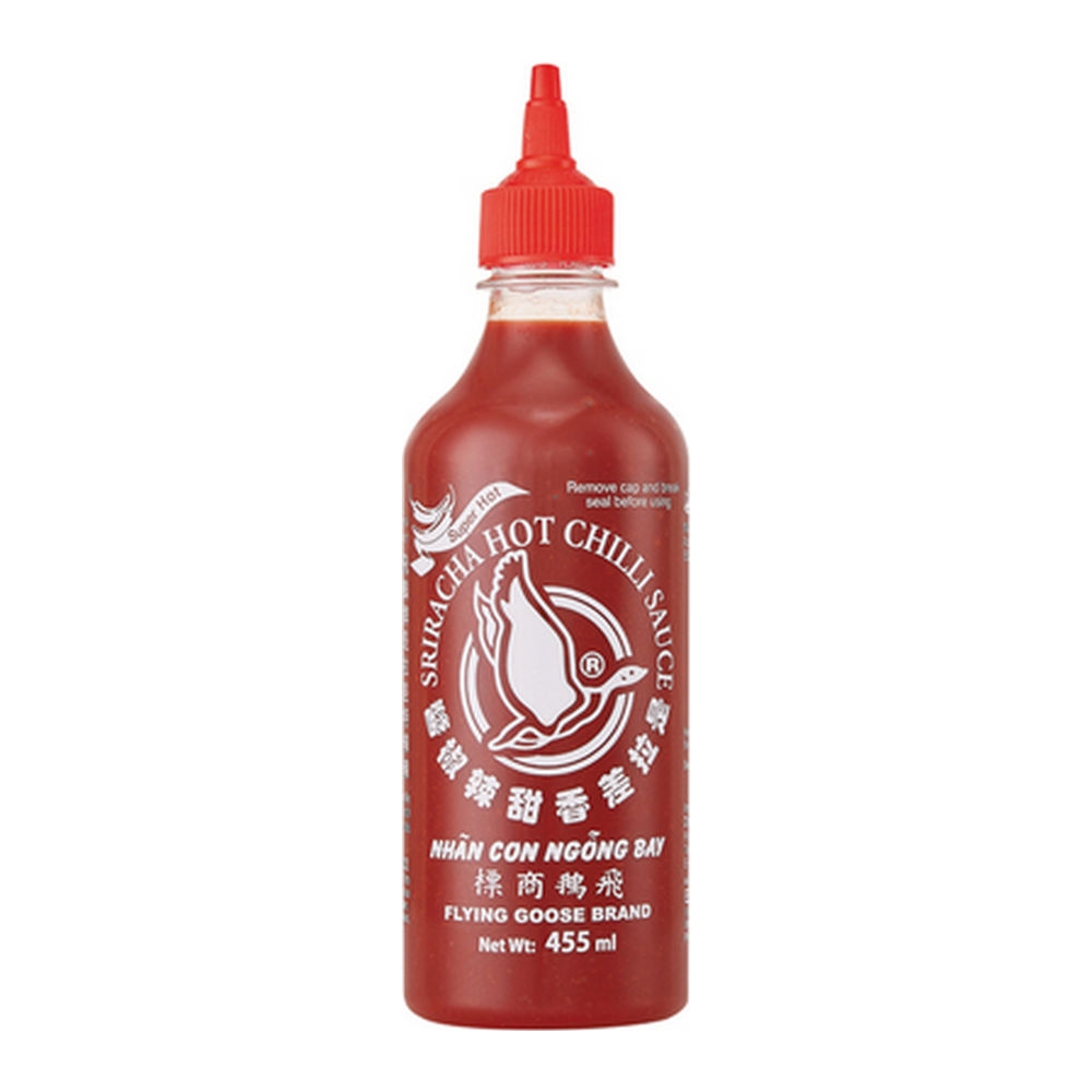 Flying Goose | Chilisaus Extra Heet Fles | 455 ml