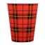 Hot Cup | Schotse Ruit | 150 ml | 2500 stuks