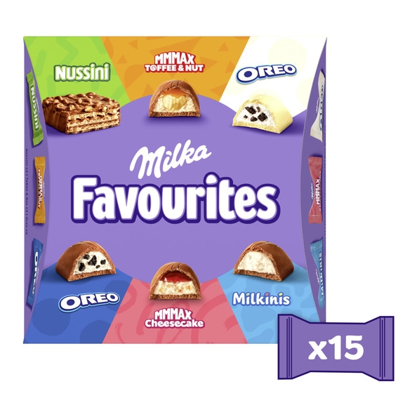 Milka | Favourites | 8 x 141 gram