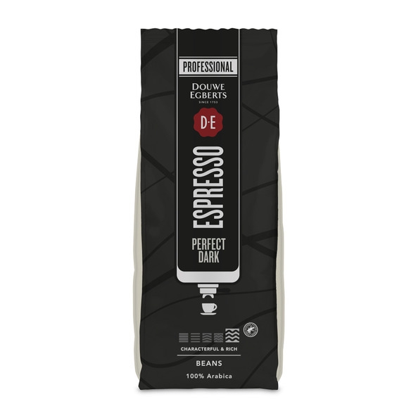 Douwe Egberts | Espresso Bonen Perfect Dark Ra | 6 x 1000 gram