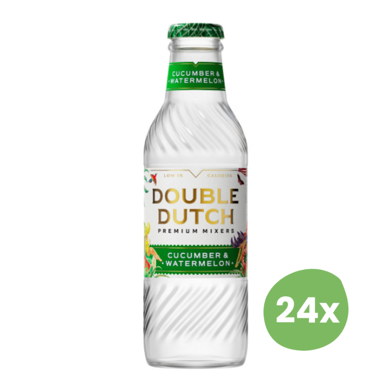 Double Dutch | Cucumber Watermelon | 24 x 20 cl