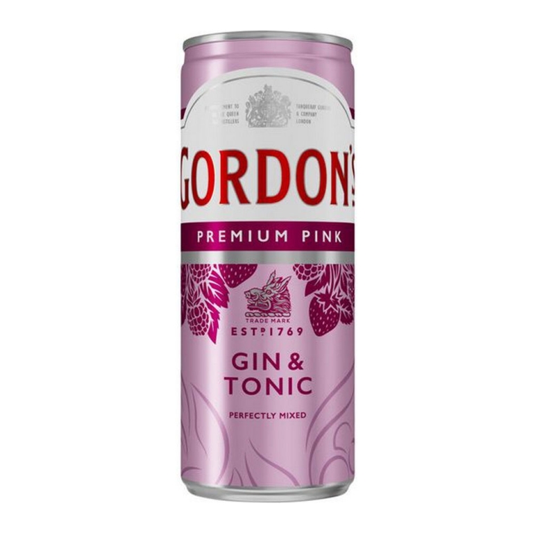 Gordon's | Pink Gin & Tonic Blik | 12 x 25 cl