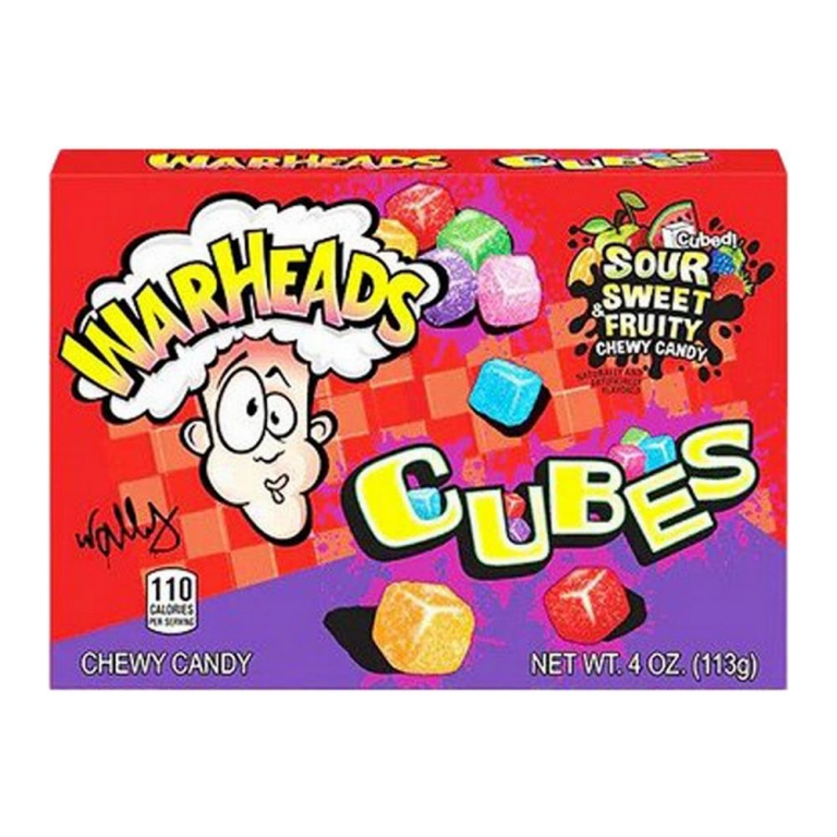 Warheads | Cubes | 113 gram