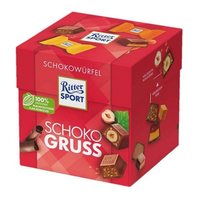 Ritter Sport | Choco-blokjes Schokogruss | 176 gram