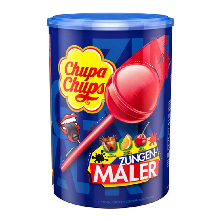 Chupa Chups | Tongpainter Lollies | 100 stuks