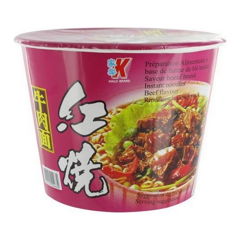 Kailo | Instant Noodles With Beef Flavour | 12 x 120 gram
