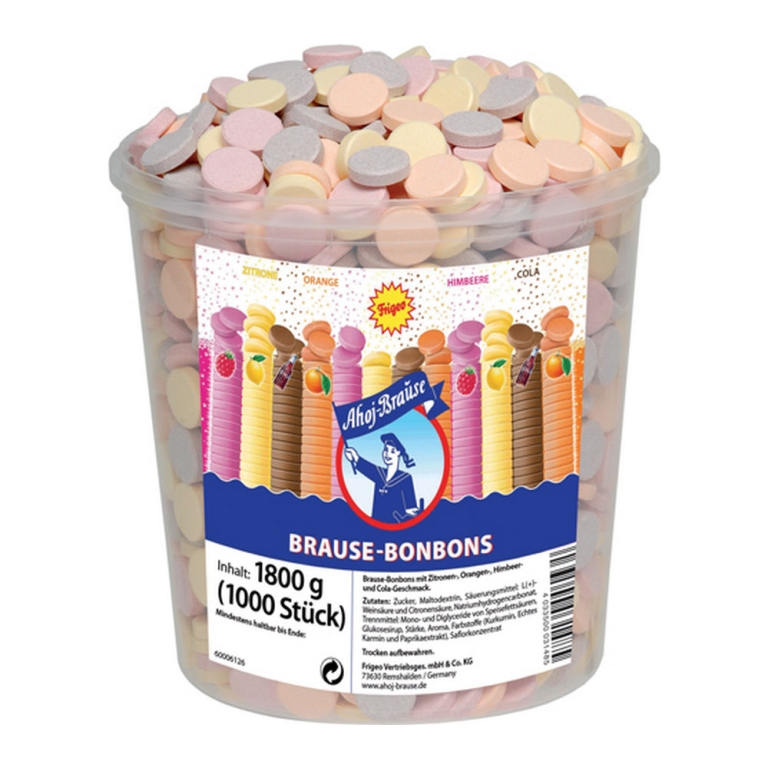 Ahoj Brause | Bruisende Snoepjes | 1000 stuks