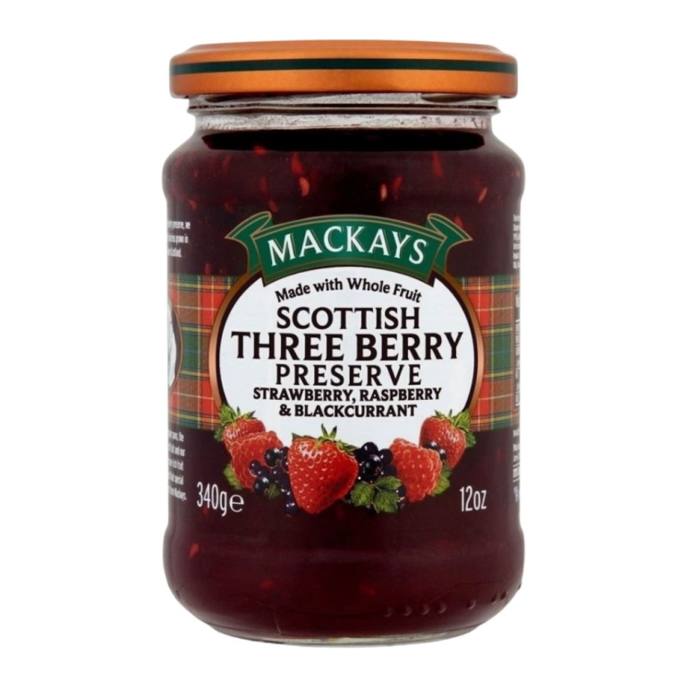 Mackays | Scottish Three Berry Preserve | 340 gram