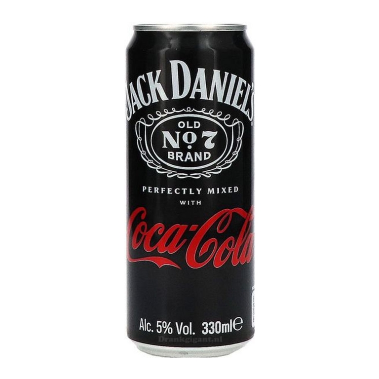 Jack Daniel's | Jack Daniel's & Coca Cola Sleek Blik | 12 x 33 cl